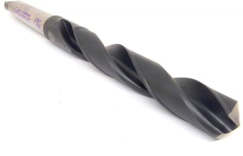 Last one! new surplus cleveland usa 1-13/32&#034; taper shank twist drill 1.406&#034; #4mt for sale