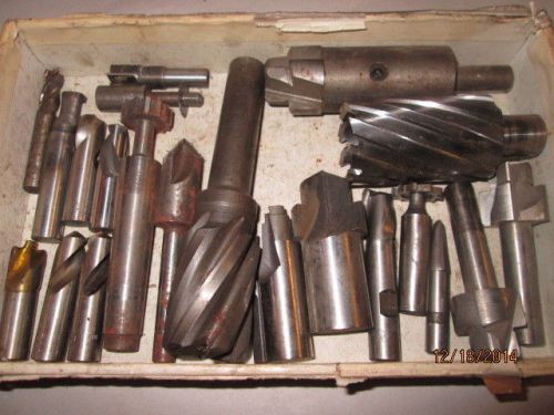 MACHINIST LATHE MILL NICE Lot of Misc. End Mill Misc Other Cutters for Milling