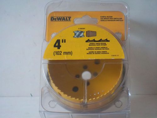 New! dewalt d180064 4-inch standard bi metal hole saw for sale