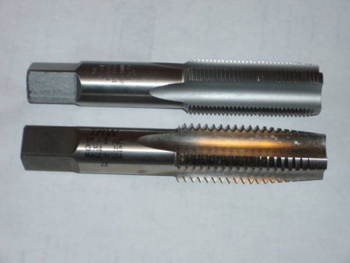 1&#034; hand taps nc taper and ns plug set of 2 for sale