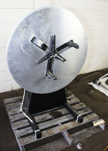 500lb cap. 6&#034; w rapid air r56f uncoiler, fixed center diameter for sale