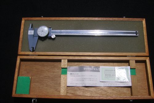 0.05 Dial Calipers Miutoyo Model 505-635-50 in Wooden Case