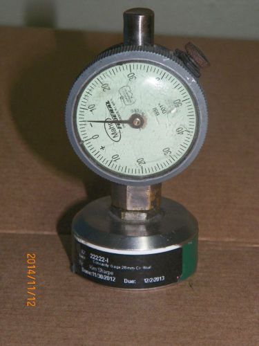 Federal Precision Indicator Dial B81 0.001&#034; Fully Jeweled w Swivel Magnetic Base