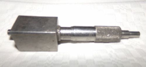 L s starrett no. 263 micrometer head , .001&#034; with attachment nr for sale
