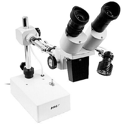 20x stereo microscope with universal stand (8902-0050) for sale