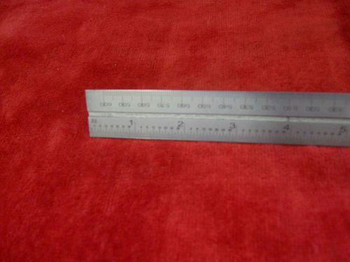 Machinist tool - 24&#034; rigid steel ruler machinist rule.080 thick 1&#034; wide nice for sale