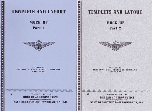 WW2 US Navy Aircraft Manufacture--Templets and Layout: Mock Up, Parts 1 &amp; 2