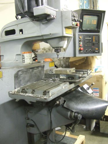 Bridgeport industrial 3 axis cnc mill made in england german controller for sale