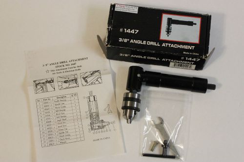 3/8&#034; angle drill attachment with chuck #1447 for sale