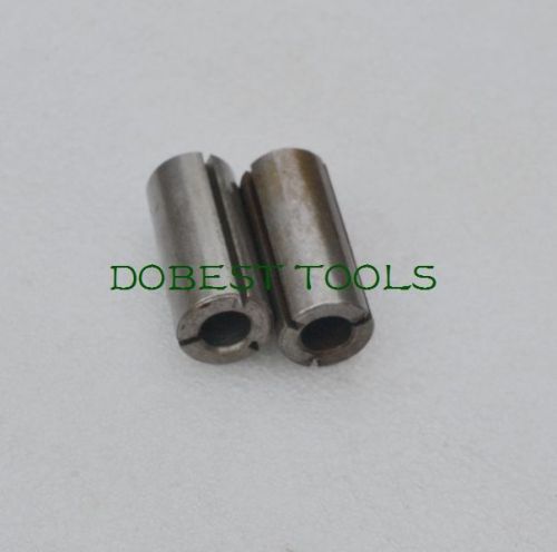 2pcs power collet chuck adapter for tools bits cnc router parts 12mm to 6mm