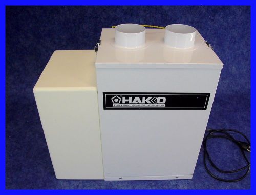 American Hakko HJ3100 Fume Smoke Extraction System Silencer w/ 999-210 999-137
