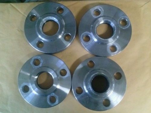 Lot of 4 stainless steel pipe flange, 1-1/4&#034; 150 a/sa182 f304/l b16.5 u-09 for sale