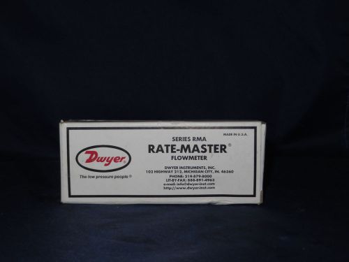 Dwyer Rate-Master Flowmeter RMA-23 NEW