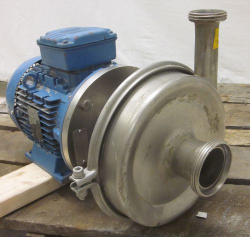 Weg 6.4-hp 3-ph 480v alfa laval ss centrifugal pump stainless 3450-rpm for sale