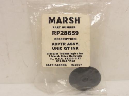 148533 New-No Box, Marsh RP28659  Unicorn QT Ink Adptor Assembly