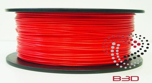 1.75 mm Filament for 3D Printer PLA RED for Repraper, Reprap, MakerBot