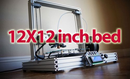 3D Printer 12x12 inch Large Format MakerTrack XL Reprap Makerbot