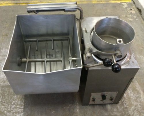 Groen te5 candy coating machine stainless steel 15 gal. cap. countertop mixer for sale
