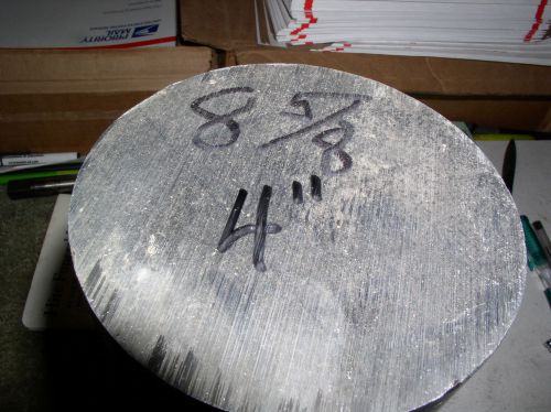 1pc. 4&#034; diameter round x 8 5/8&#034; aluminum solid bar rod stock 6061 for sale