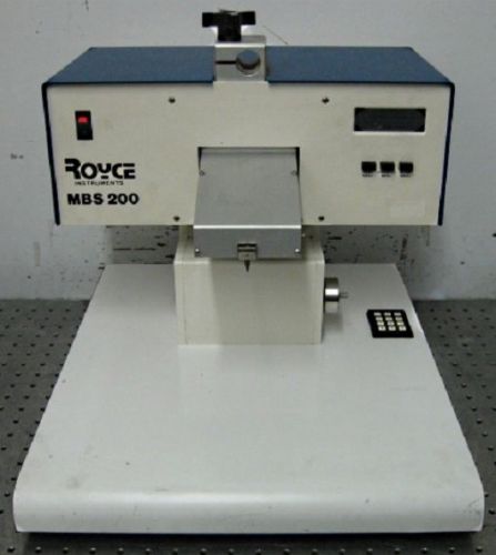 C113237 Royce MBS200 Wire Bond Pull Tester MBS 200