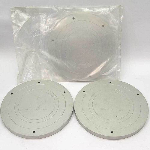 3 LAM 515-11835-001 Domed Electrode Leveling Tool Plate