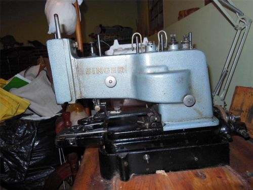 Industrial singer 175-62 button sewing machine for sale