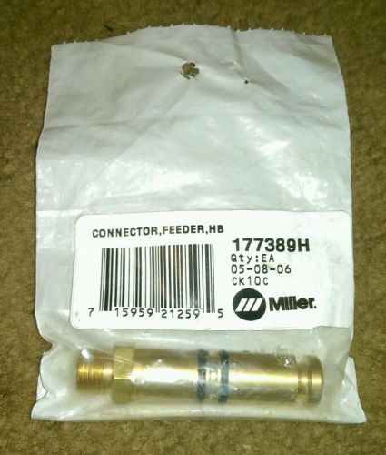 New In Package Miller Genuine Replacement Parts Connector feeder HB 177389H *510