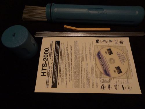 5 lbs-18&#034; aluminum brazing rods hts-2000 kit ~great for business owners~ for sale