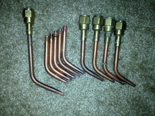 Victor Torch Tips- Various- Sold As A Set