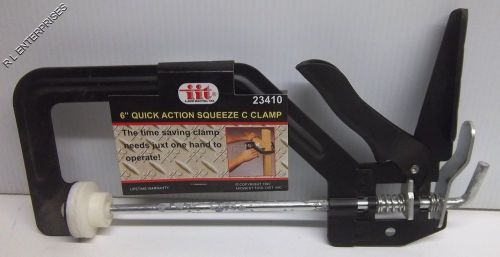 6&#034; Quick Action Squeeze C Clamp ITT No. 23410