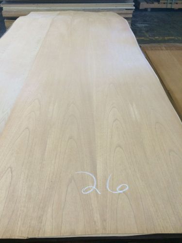 Wood veneer hickory 32x120 1pctotal 10mil paper backed  &#034;exotic&#034; rko26 for sale