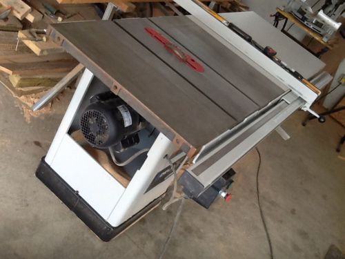 Delta x5 unisaw 10&#034; table saw 5 hp 230v  single phase motor &amp; biesemeyer fence for sale