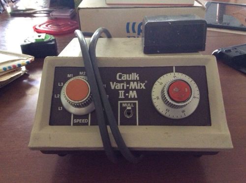 Dentsply Caulk Vari-Mix II-M VM-C Dental 9 Speed Amalgamator 115V 1A 60Hz