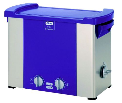 New ! elma sonic e60h 1.5 gal. ultrasonic cleaner w/timer + heat + cover for sale