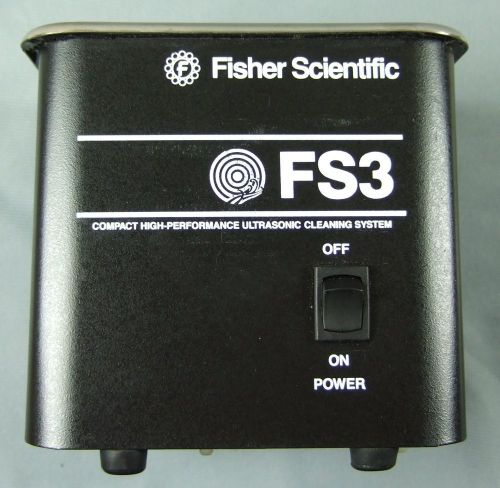 Fisher Scientific 500ml ultrasonic cleaner, model FS3