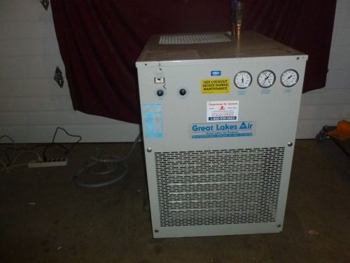 Great lakes refrigerated  air drying unit model grf-250 for sale