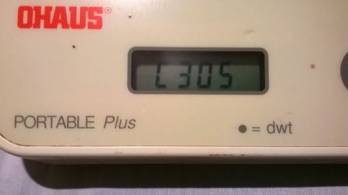 Ohaus Portable Plus Scale model No. C305-P