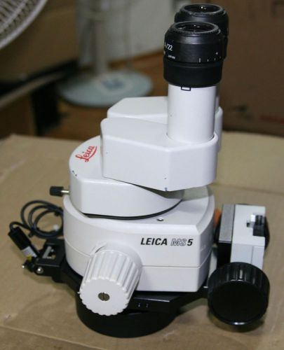 LEICA MS5 Microscope/ Nikon 10x Eyepiece / Achro 0.32x lens