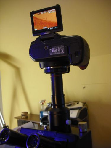Nikon microscope phototube adapter 2 23.2 mm relay lens leitz leica wild iso 38m for sale