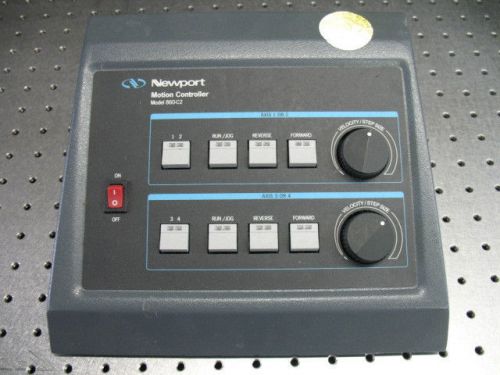 Newport Model 860-C2 4 Axis Motion Controller Control Powers Up