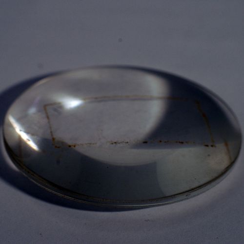 Biconvex Condenser Glass Lens 59mm Diameter 12mm Thick SVE 14 L 04