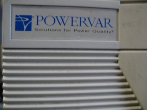 Power Supply: PowerVar UPS PRC1500A-NS