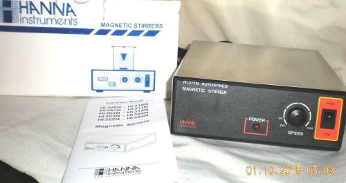 Hanna instruments hi311n-1 - two speed magnetic stirrer 115 vac - 32 to 122 df for sale
