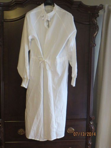 SURGICAL GOWN 100% cotton-  Large FS  NOS