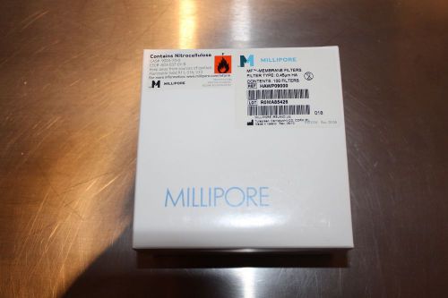 Millipore Membrane Filters, 90 mm, 0.45um, HAWP09000 pack of 100 New!