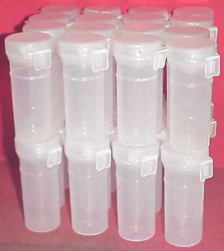50 Brand New Lab Quality Sterile Plastic Snap Top 30ml Specimen Bottles