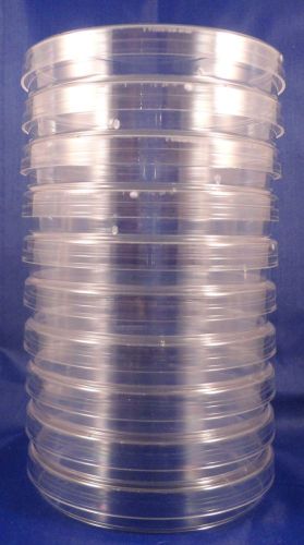 Petri Dishes with Lids 100mm x 15mm, Pack of 10, Sterilized, Polystyrene
