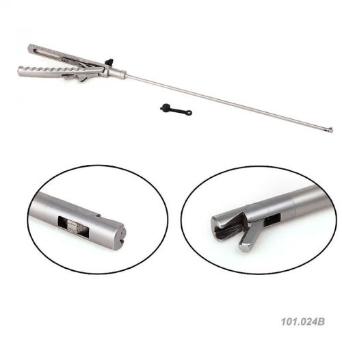 Ss needle holder reset tip v type laparoscopy laparoscopic endoscope 5x330mm for sale