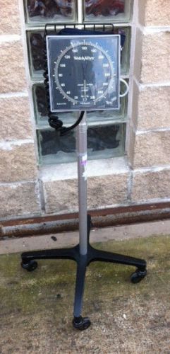Welch allyn blood pressure unit on mobile stand for sale