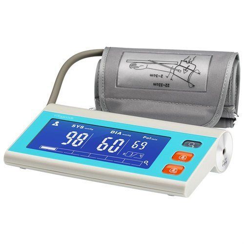 VitaGoods Desktop Blood Pressure Monitor With Speech - VGP 4050 Gray - 60 Readin